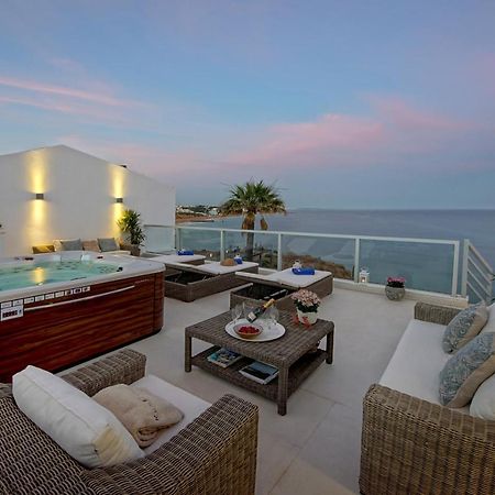 Casa Latino - Oceanfront - Luxury & Charming Villa- Jacuzzi At Rooftop By Dreamvillasalbufeira Exterior foto