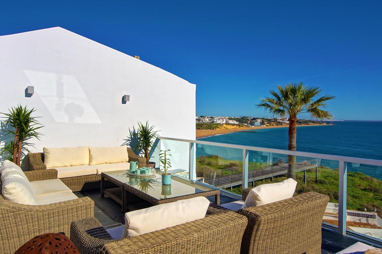 Casa Latino - Oceanfront - Luxury & Charming Villa- Jacuzzi At Rooftop By Dreamvillasalbufeira Exterior foto