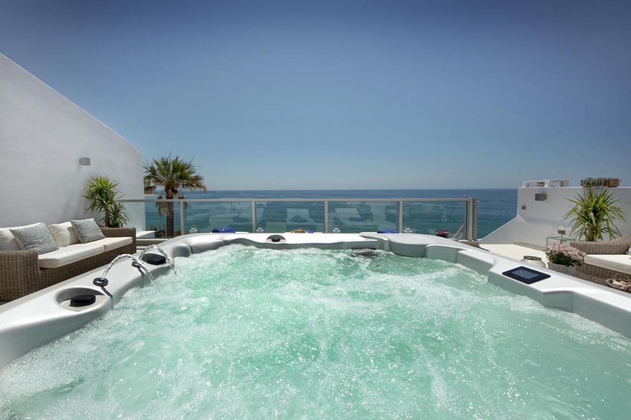 Casa Latino - Oceanfront - Luxury & Charming Villa- Jacuzzi At Rooftop By Dreamvillasalbufeira Exterior foto