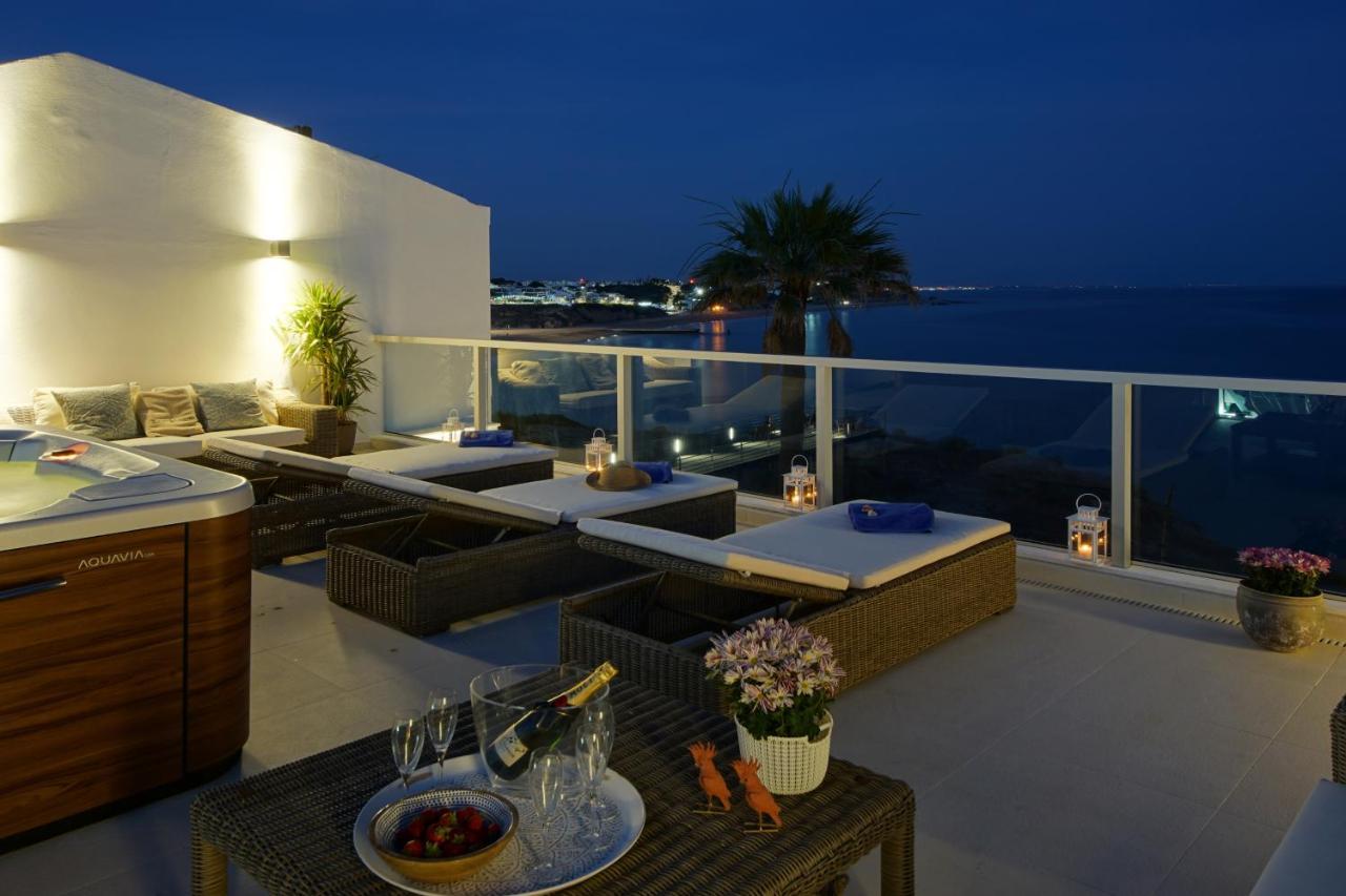 Casa Latino - Oceanfront - Luxury & Charming Villa- Jacuzzi At Rooftop By Dreamvillasalbufeira Exterior foto