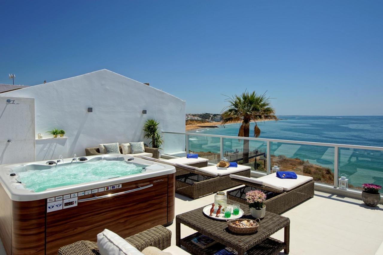 Casa Latino - Oceanfront - Luxury & Charming Villa- Jacuzzi At Rooftop By Dreamvillasalbufeira Exterior foto