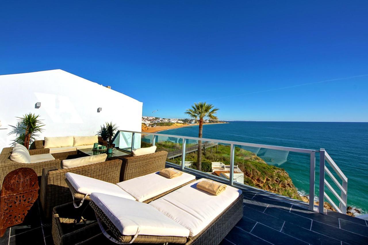 Casa Latino - Oceanfront - Luxury & Charming Villa- Jacuzzi At Rooftop By Dreamvillasalbufeira Exterior foto